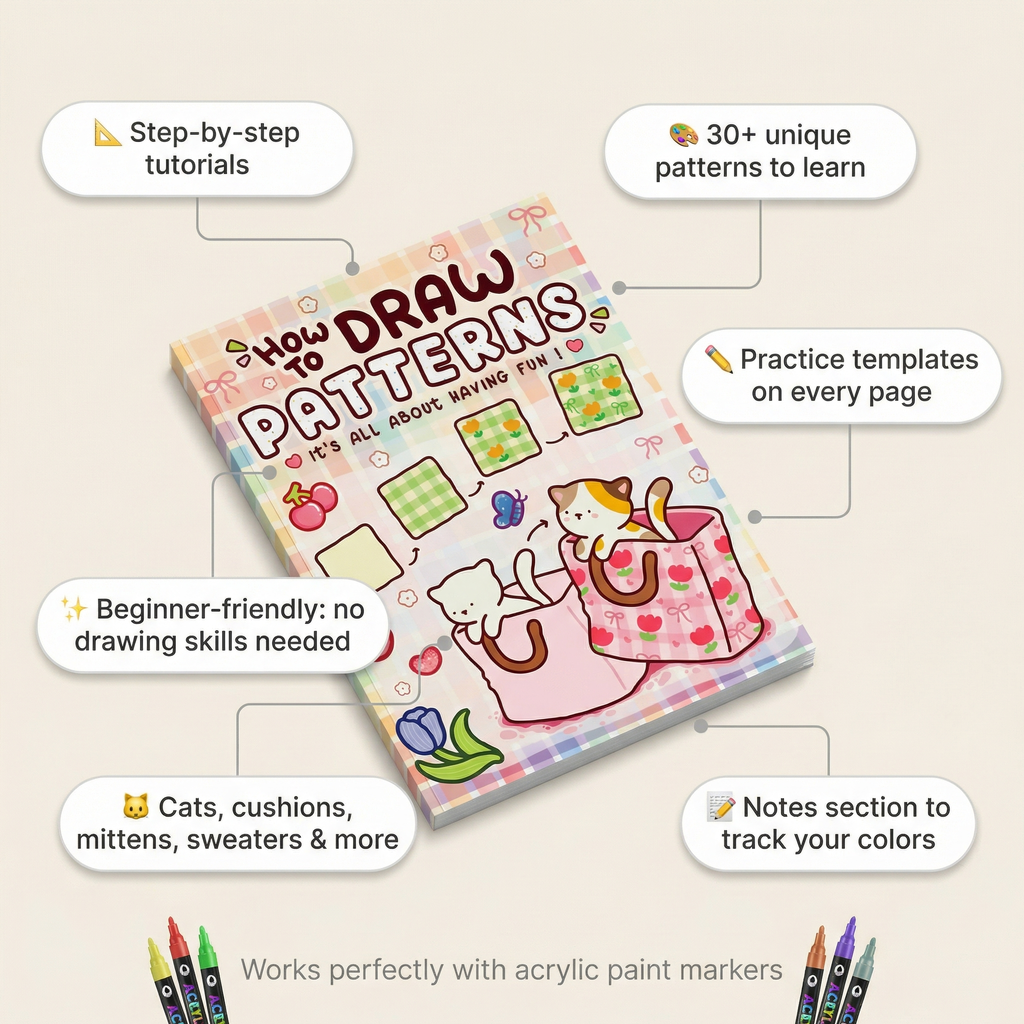 Step-by-Step Art Book with Practice Pages