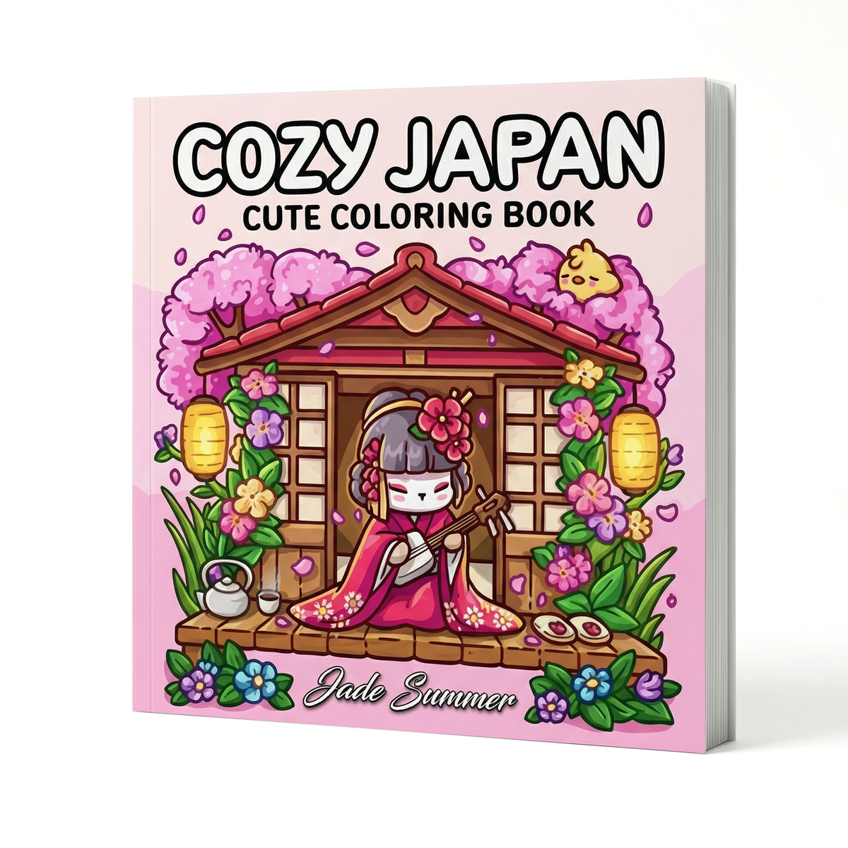 Cozy Japan Coloring Book